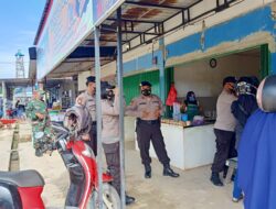 Tim Satgas Covid-19 Jalankan Operasi Yustisi, Berharap Situasi Kembali Normal, Masyarakat di Pasar Induk Diminta Terapkan Protokol Kesehatan