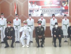 RESMI!! Pasukan Pengibar Bendera Pusaka Kutai Timur Dikukuhkan