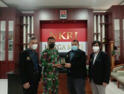 Sambut Hangat Kunjungan PWI Kutim, Dandim 0909/Kutim Letkol Czi Pabate Harap Persahabatan Terus Terjaga