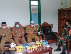 Dandim 0909/Kutim Tinjau Pelaksanaan Vaksinasi yang Berlangsung di Makoramil Muara Wahau