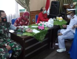 Rangkaian Peringatan HUT TNI ke-76, Kodim 0909/Kutim Gelar Donor Darah