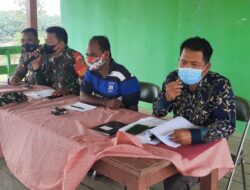 Hadiri Rakoor Tahapan Pilkades, Serda Bintang Ajak Masyarakat Jaga Iklim Demokrasi