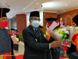 Gelar Prosesi Wisuda Bagi Angkatan VIII-IX, Stienus Siapkan SDM Berkualitas, Siap Bangun Kerja Sama dengan Pemkab Kutim