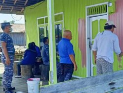Genjot Kluster Wisata Kampung Bahari Nusantara, Lanal Sangatta Gandeng Perusahaan Memperindah Desa Pulau Miang