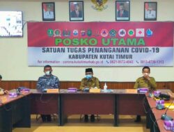 Gelar Evaluasi PPKM Level II, Persentase Vaksinasi di Kutim Capai Target Nasional