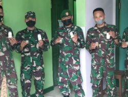 14 Prajurit Baru Kodim 0909/Kutim Menjalani Tes Urine, Semua Dipastikan Negatif