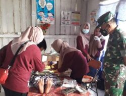 Danramil 0909/02 Sangkulirang Dampingi Tim Pelayanan Kesehatan Diskes Kutim dan Kaltim