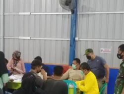 Kembali Gelar Vaksinasi, Koramil 0909/04 Muara Ancalong Suntikan 604 Dosis Kepada Warga Desa Senyiur