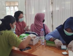 Binda Kaltim Gelar Vaksinasi Massal Perdana di Kutim, Antusias Masyarakat Tinggi, 500 Dosis Berhasil Disuntikan Kepada Warga