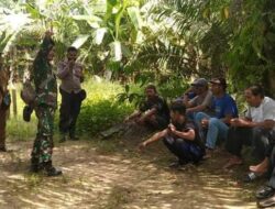 Koramil 0909-02/Sangkulirang Tingkatkan Komunikasi Sosial, Warga Diimbau Tetap Terapkan Protokol Kesehatan