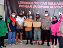 Gencarkan Serbuan Vaksin Mulawarman Peduli Untuk Negeri, Koramil Sangkulirang Kembali Gelar Vaksinasi Gratis