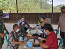 Kembali Kebut Vaksinasi, 86 Dosis Pertama dan Kedua Berhasil Disalurkan Koramil Muara ancalong