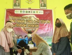 160 Anak Ikuti Vaksinasi Gelaran PT SKP