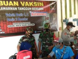Harapkan Persentase Vaksin Semakin Tinggi, Koramil Muara Ancalong Gelar Vaksinasi di Perusahaan