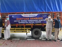 Proaktif Salurkan Bantuan Logistik Kepada Korban Banjir Sangatta, PKT Berharap Dapat Ringankan Beban Masyrakat
