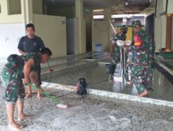 Sambut Bulan Suci Ramadhan – Korami Sangatta Gelar Gotong Royong, Bersihkan Masjid Raudhatul Jannah