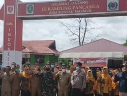 Tergerus Teknologi, Kecintaan Pada Pancasila Memudar, Danramil Sangatta Resmikan Kampung Pancasila