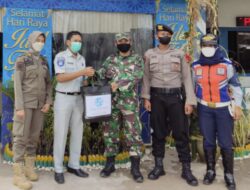 Beri Rasa Aman Para Pemudik, Kodim 0909/KTM dan Babinsa Koramil 0909-01 Sangatta Turut Amankan Arus Mudik