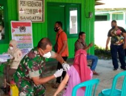 Tim Mobile Vaksin Gelar Vaksinasi Siang dan Malam