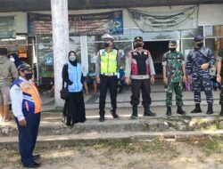 Kodim dan Koramil Sangatta Pantau Puncak Arus Mudik Balik