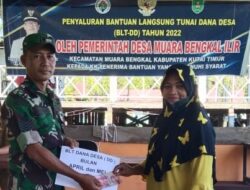 Kawal Penyaluran BLT, Babinsa Minta Warga Manfaatkan Sebaik-baiknya
