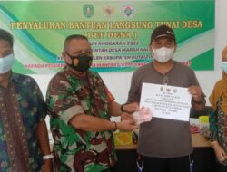 Kawal Penyaluran BLT, Warga Diimbau Tingkatkan Disiplin Prokes