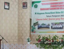 Hadiri Lulusan MTs Nurussa’adah, Danramil Sangkulirang Berikan Apresiasi