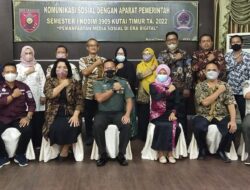 Gelar Komunikasi Sosial dengan Aparat Pemerintah, Dandim 0909/KTM Ajak Jaga Kondusifitas Wilayah