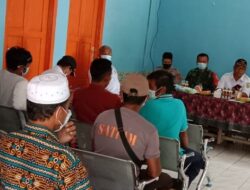 Harap Pilkades Desa Batu Balai Kondusif, Babinsa Koramil Muara Bengkal Imbau Warga Jaga Kondusifitas
