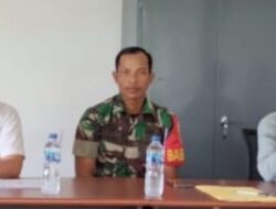 Hadiri Rapat Lanjutan Panitia HUT RI ke-77, Babinsa Koramil Muara Bengkal Minta Panitia Fokus Persiapan