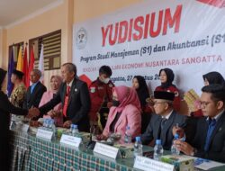 134 Mahasiswa Stienus Sangatta Yudisium, Enam Dinyatakan Cumlaude, Tahun Depan Siap Buka Jenjang S2