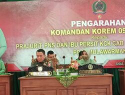 Sambangi Kodim 0909/KTM, Danrem 091/ASN Ingatkan Tugas dan Fungsi Prajurit TNI