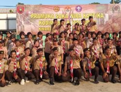 Dandim 0909/KTM Buka Perkemahan Saka Wira Kartika