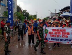 Personel Kodim 0909/KTM Kawal Pelaksanaan Kirab Budaya