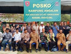 Danramil Sangkulirang Launching Kampung Andalan