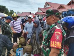 Babinsa Koramil Sangatta Pantau dan Monitor Distribusi Gas Elpiji