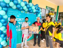 Tingkatkan Kebugaran, Koramil Bengalon Hadiri Gerakan Masyarakat Sehat dan Peringatan Hari Kesehatan ke-58