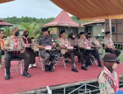 Babinsa Koramil Sangatta Hadiri Perkemahan Lomba Tingkat II
