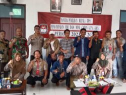 Babinsa Muara Bengkal Kawal Penyampaian Visi dan Misi Calon Kades