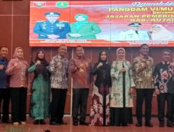Pemberian Bantuan Stunting Lengkapi Malam Ramah Tamah Pangdam VI/Mulawarman