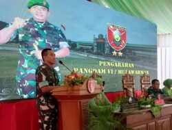 Pangdam VI/Mulawarman Beri Arahan Prajurit dan PNS Kodim 0909/KTM