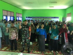 Gerakan Atasi Stunting Dikampanyekan Babinsa Koramil Muara Bengkal