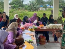 Babinsa Koramil Sangatta Pantau Pemeriksaan Kesehatan dan Posyandu Lansia