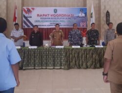 Rakor Perbaikan Infrastruktur Jalan Lintas Sangkulirang-Sandaran, Babinsa Sangkulirang Harap Tumbuhkan Perekonomian