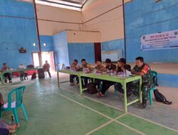Hadiri Musrembangdes, Babinsa Koramil Muara Wahau Harap Program Menyentuh Masyarakat