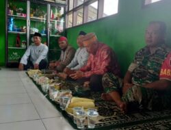 Mewakili Danramil Teluk Pandan, Serka Suroto Hadiri Isra Mikraj di SMPN 2