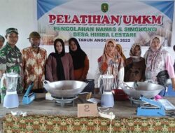 Babinsa Koramil Muara Bengkal Hadiri Pelatihan UMKM