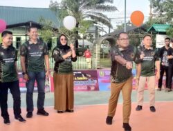 Gelar Turnamen Volly Danramil 01 Cup, 11 Tim Putra dan 7 Tim Putri Tingkat SLTA Turut Meriahkan