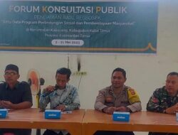Sosialisasi Pendataan Awal Registrasi Sosial Ekonomi, Babinsa Koramil Bengalon Imbau Warga Beri Data Riil