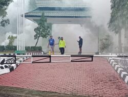 Waspadai Demam Berdarah, Kodim 0909/KTM Laksanakan Fogging